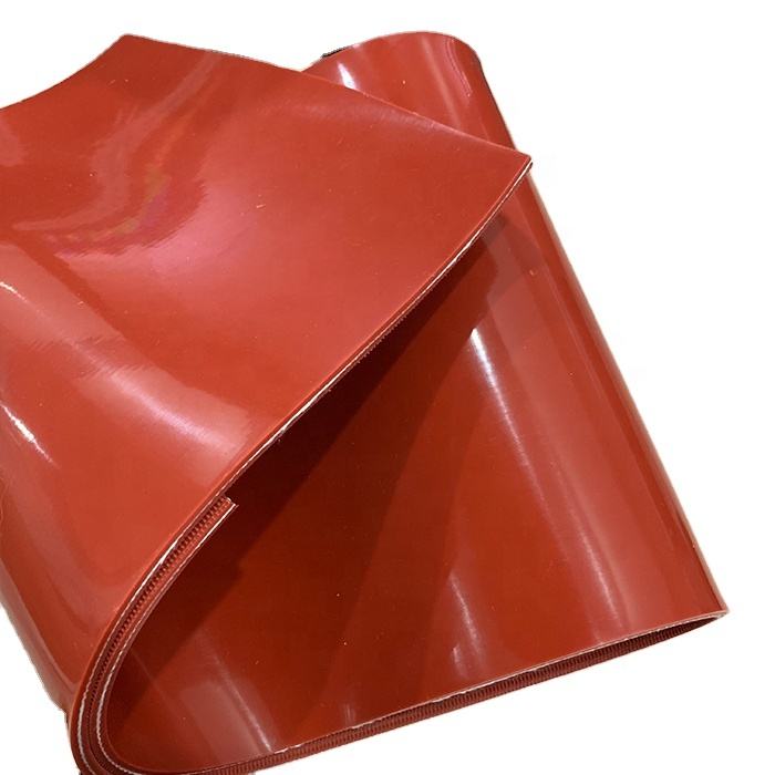 Dichtungs-Silikonkissen-Gummiplatte mit Stoff-/Glasfaserverstärkung, hochzugfest, rot – Paidu-Lieferanten